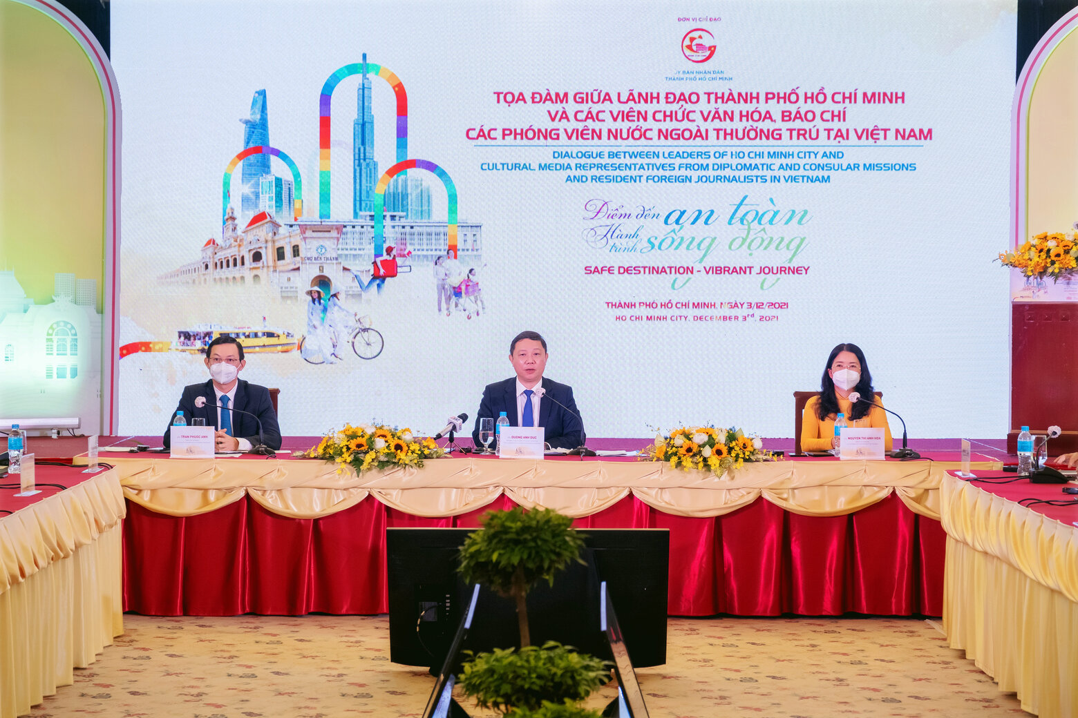 Tổ chức các hoạt động xúc tiến du lịch trong khuôn khổ Chương trình tham quan tìm hiểu văn hóa dành cho các viên chức ngoại giao văn hóa, báo chí và phóng viên nước ngoài thường trú tại Việt Nam đến TP.HCM (Press Tour Ho Chi Minh City 2021)