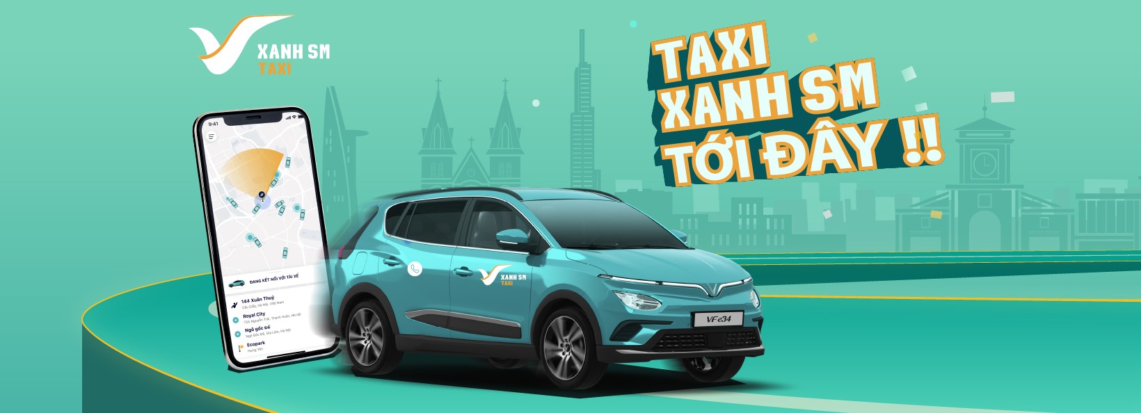 XANH SM TAXI - VÌ MỘT TƯƠNG LAI XANH BỀN VỮNG!