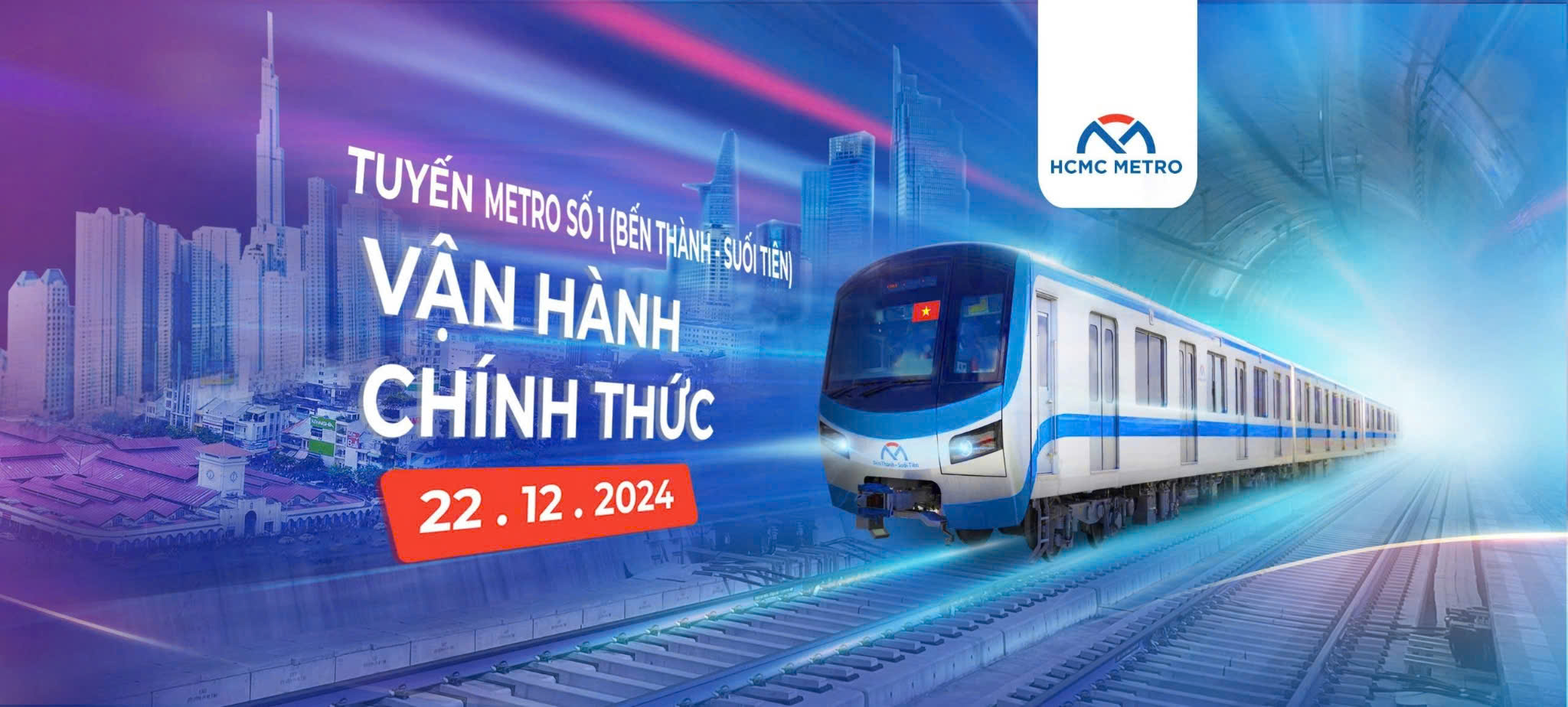 THÔNG CÁO BÁO CHÍ: KHAI TRƯƠNG TUYẾN METRO BẾN THÀNH – SUỐI TIÊN: ĐÒN BẨY PHÁT TRIỂN DU LỊCH TP.HCM